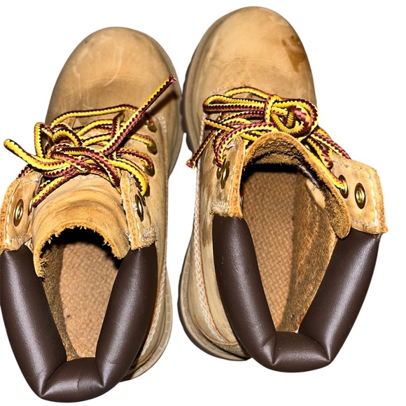 Timberland Toodler Boys’ Lace Up Boots Fall Winter Casual Footwear Sz-11 - Picture 4 of 7